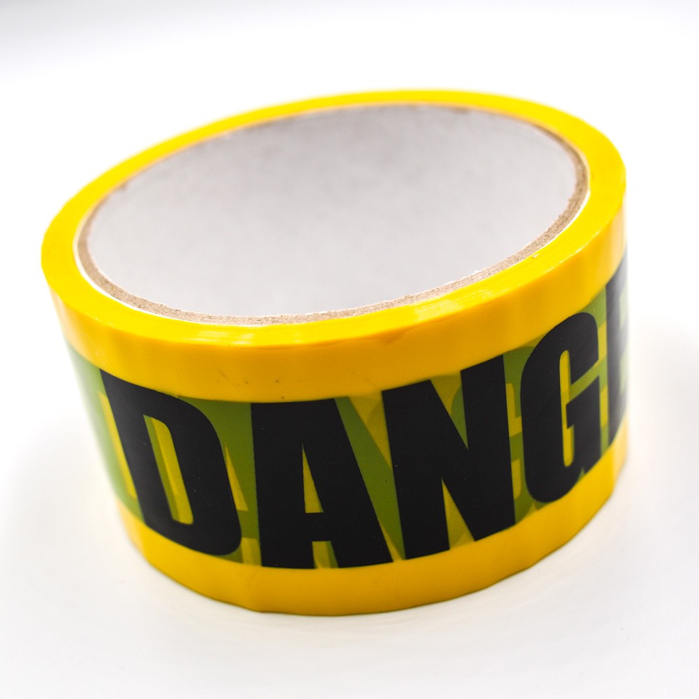 Băng keo tape vàng DANGER - Kích thước 25m - STICKER FACTORY