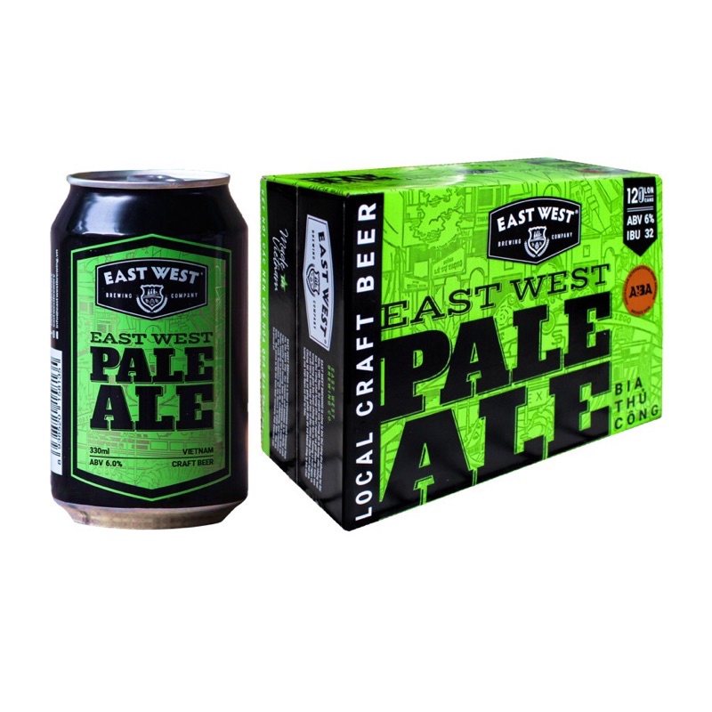 Bia Thủ Công East West Pale Ale Thùng 12 Lon 330ml