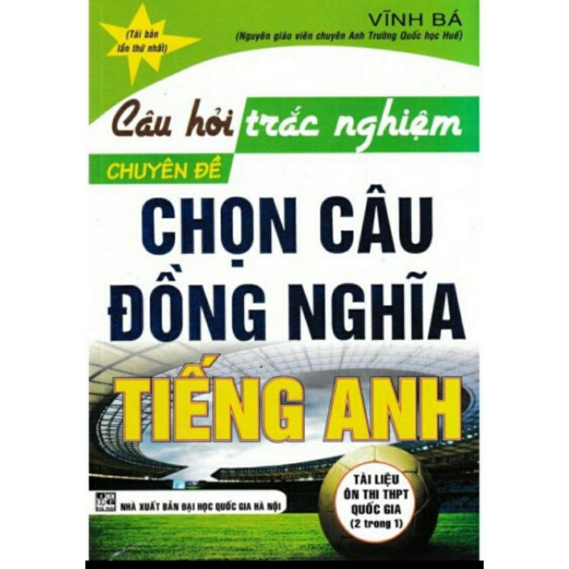 Sách Combo Câu Hỏi Trắc Nghiệm Tiếng Anh - Vĩnh Bá