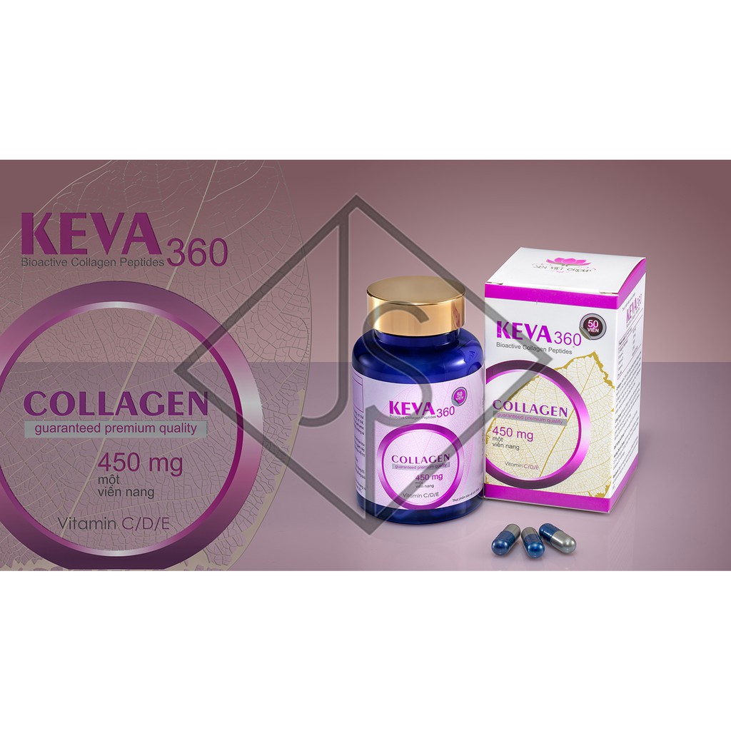 COLLAGEN KEVA 360 - ĐẸP DA TĂNG SỨC ĐỀ KHÁNG