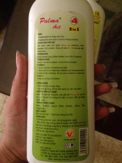 Sữa tắm palma cho chó mèo