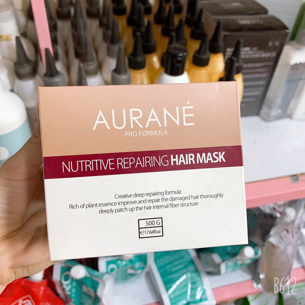 Mặt Nạ Hấp Phục Hồi AURANE 500ml ( Nutritive Reparing Hair Mask)