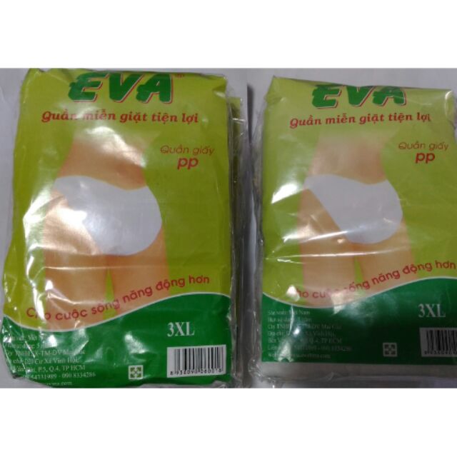 Quần lót giấy Eva