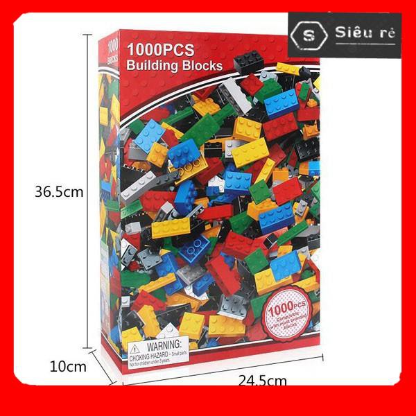 Bộ lego lắp ráp 1000 chi tiết - Đồ chơi lắp ghép phát triển trẻ toàn diện - Bộ xếp hình cho bé (MS128159)