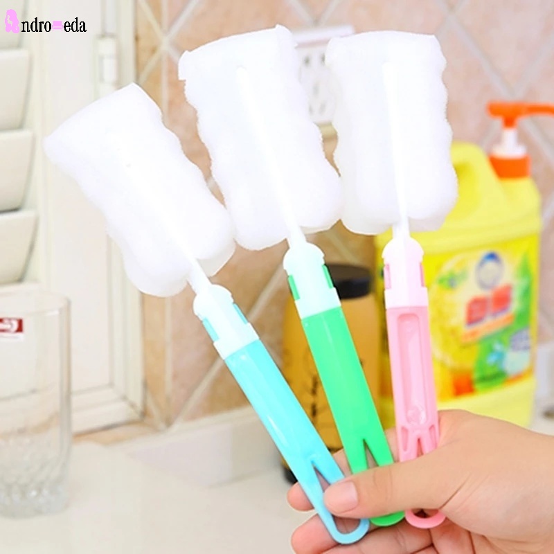 Cọ Rửa Ly Cốc/Bình Nước Cán Dài Có Thể Tháo Rời