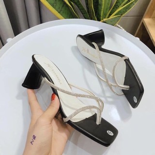 🍒 Dép Gót Quai Đá Kẹp Ngón