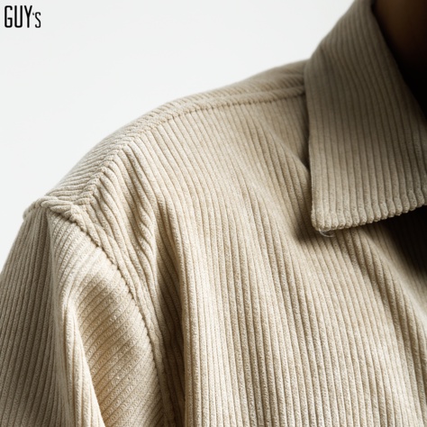 [HÀNG THIẾT KẾ] Áo khoác sơ mi nhung tăm Andrew overshirt GUY's Closet, trẻ trunng, năng động, unisex, vintage