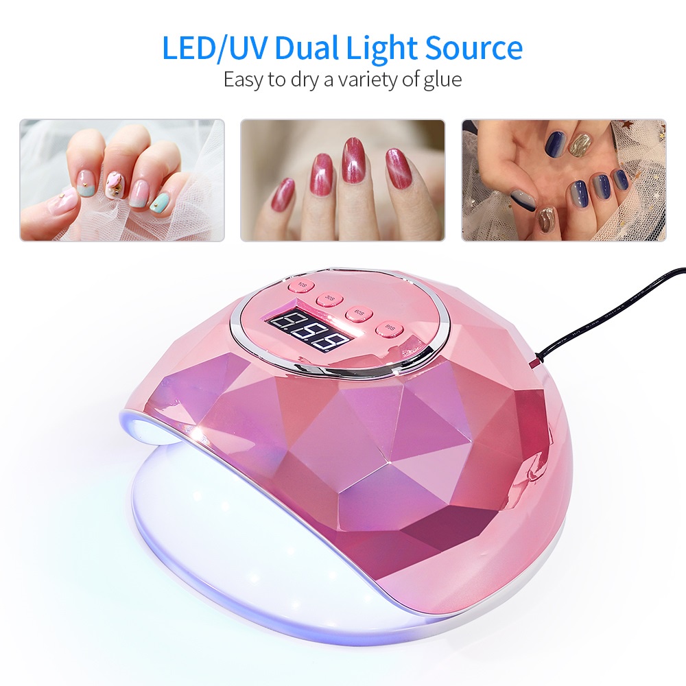 Đèn LED UV Sấy Khô Sơn Móng Tay F6 Chuyên Dụng
