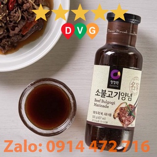 Sốt Tẩm Uớp Thịt Bò Xào Daesang 500G – Nhập Khẩu Hàn Quốc