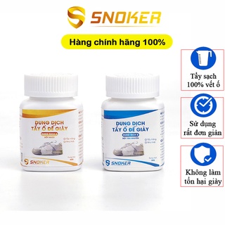 Dung dịch tẩy ố giày snoker, combo tẩy trắng, tẩy vàng, vệ sinh giày cao cấp