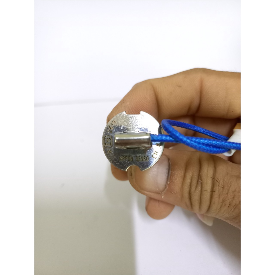 Bóng Đèn H3-12V-55W&amp;100W PK22S (Ánh sáng trắng-dây xanh)