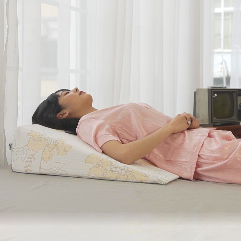Gối gác chân giãn tĩnh mạch EMA - Cải tiến nằm nghiêng thoải mái - Cao vừa phải không ảnh hưởng tuần hoàn máu đến chân