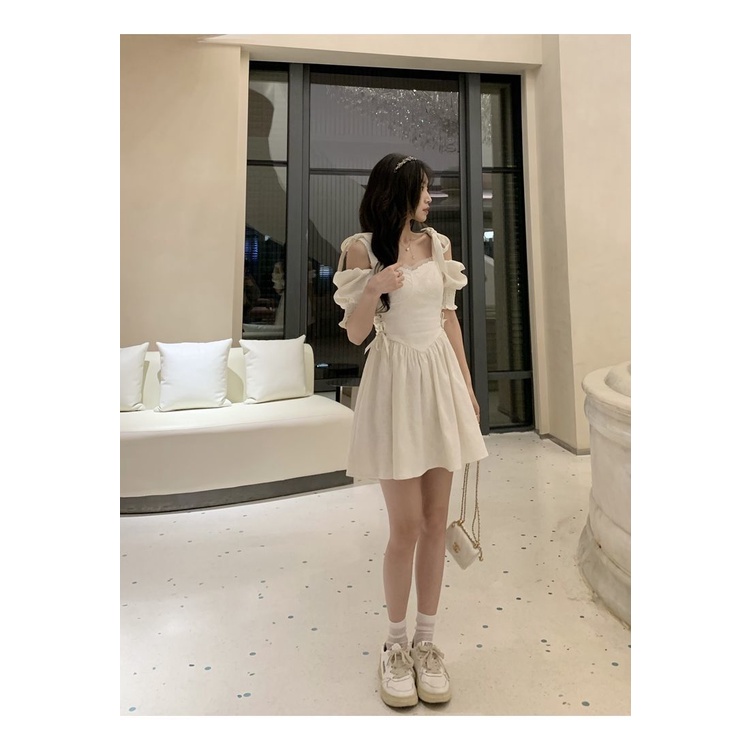 Đầm Hai Dây Kiểu Hàn Quốc Thời Trang Mùa Hè 2022