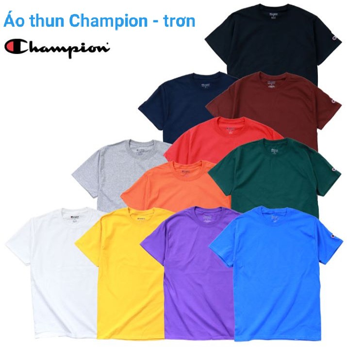 Áp thun Champion - Trơn Hàng Authentic