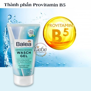 Sữa rửa mặt Balea Aloe Vera 150ML ( Hồng )