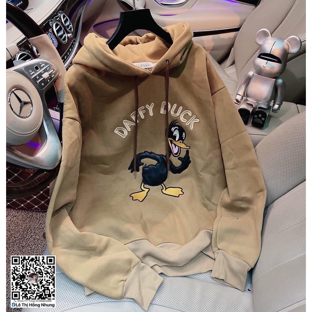 Áo Hoodie MPB Vịt Duck Freesize Dưới 65Kg Hera Boutique
