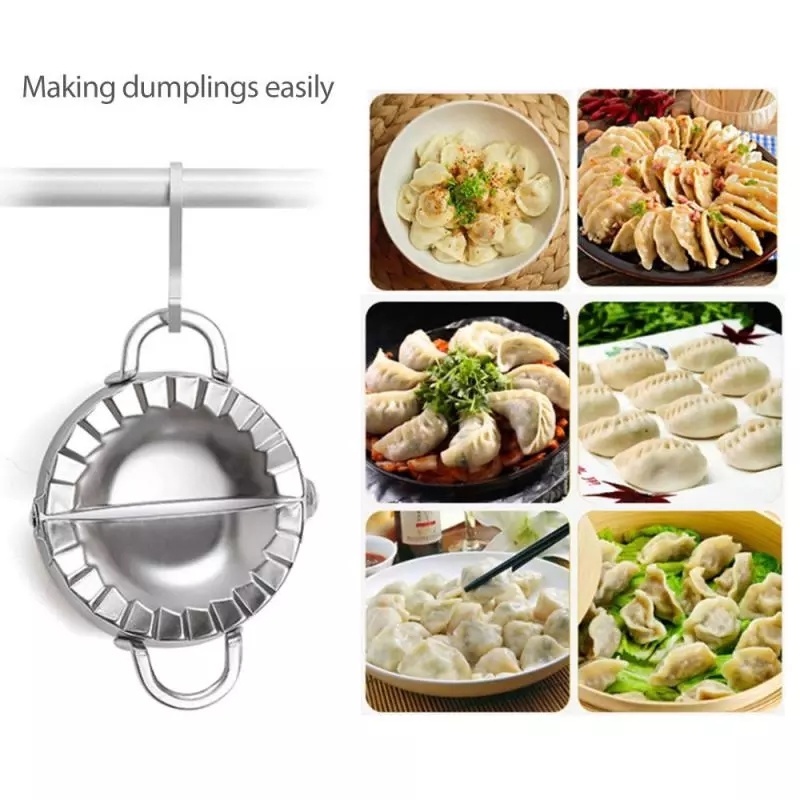 Khuôn Làm Bánh Xếp Tiện Lợi Bằng Thép Không Gỉ