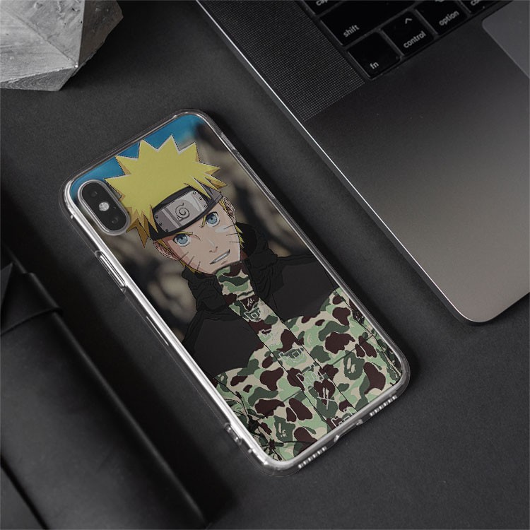 Ốp lưng bape iphone In Hình ốp lưng ip cao cấp Iphone 7/8/8Plus/X/Xs/Xs Max/11/11 Promax/12/12 Promax BAPPOD00153