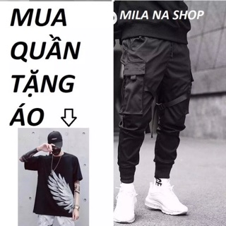 Combo quần đi phượt tặng áo phong cách HQ btSO3- kèm ảnh thật