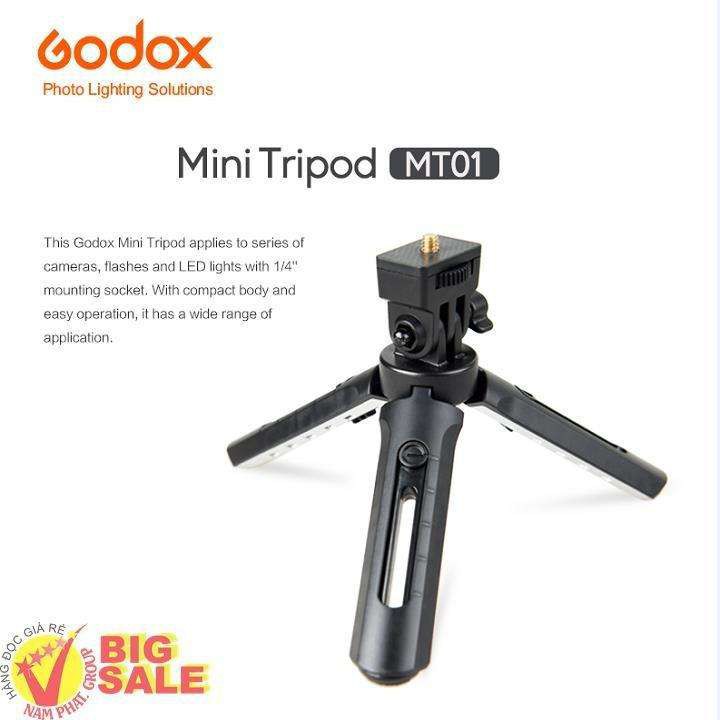 giá đỡ đt 3 chân tripod support MT01 xoay 360 độ