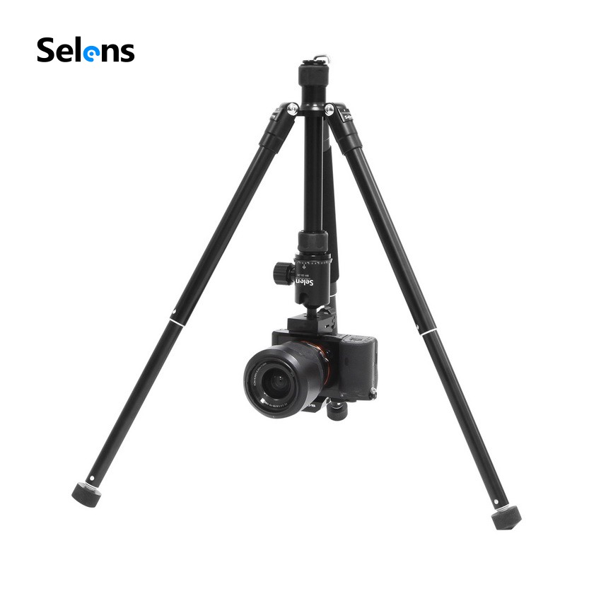 Gậy Ba Chân Selens T-170 Kèm Đầu Tròn Cho Máy Ảnh DSLR / Điện Thoại