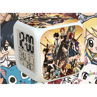 Đồng hồ báo thức mini để bàn Fairy Tail