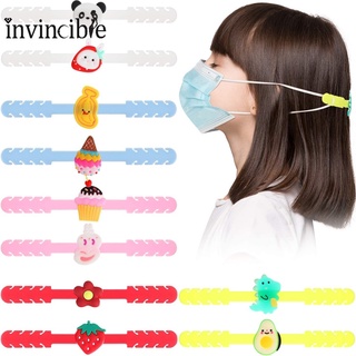 Cartoon Fruit Style Face Mask Ear Hook Non-slip Buckle/ Four Gear Adjustable Comfortable Mask Strap Extension Fixer