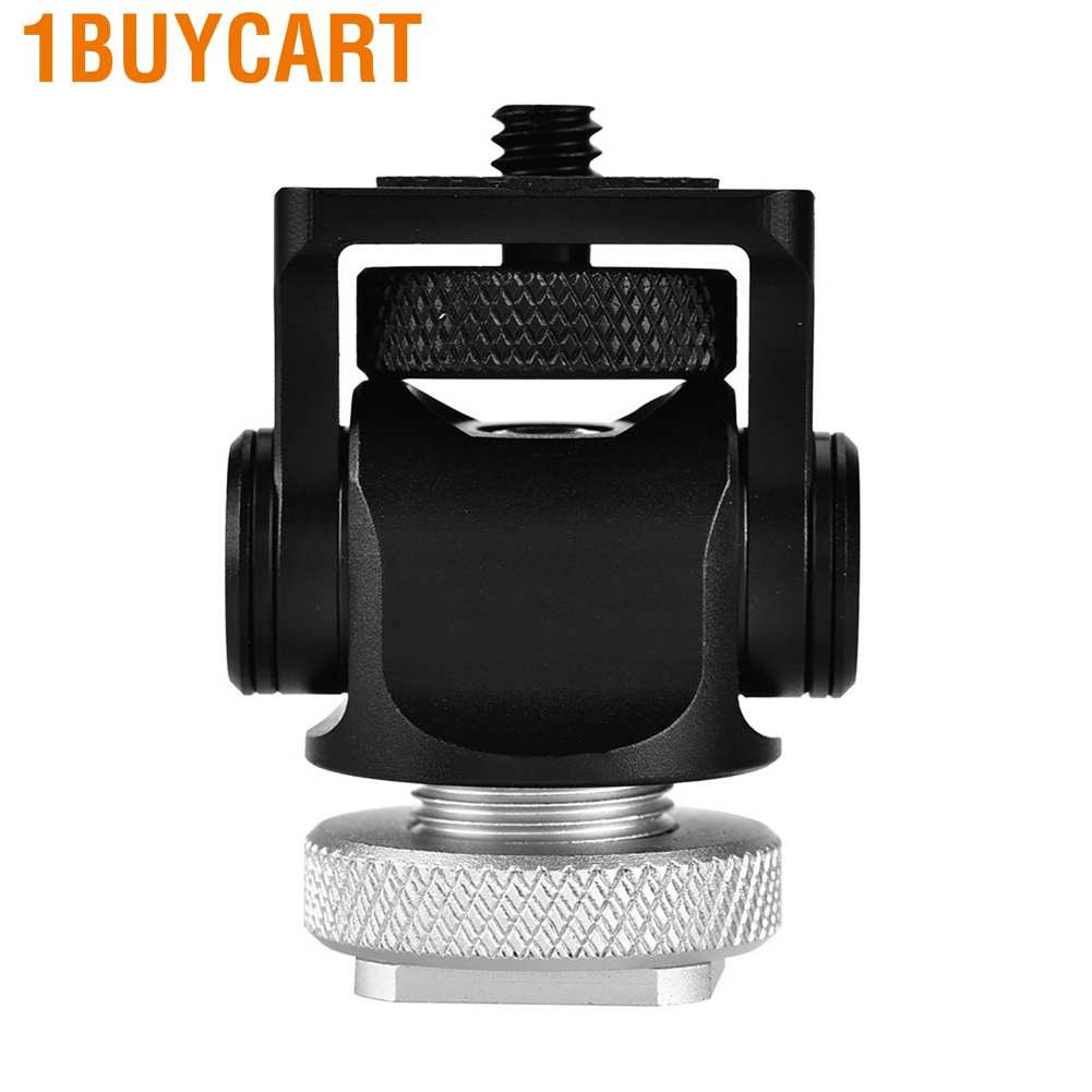 1buycart Durable High Strength Hot Shoe Mount  Lightweight Camera Anti-Rust Monitor for Light Monitoring