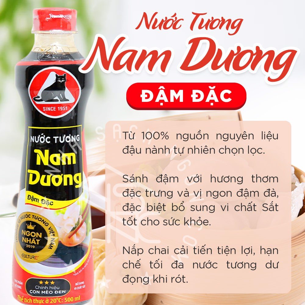 Nước Tương Nam Dương Đậm Đặc 500ml