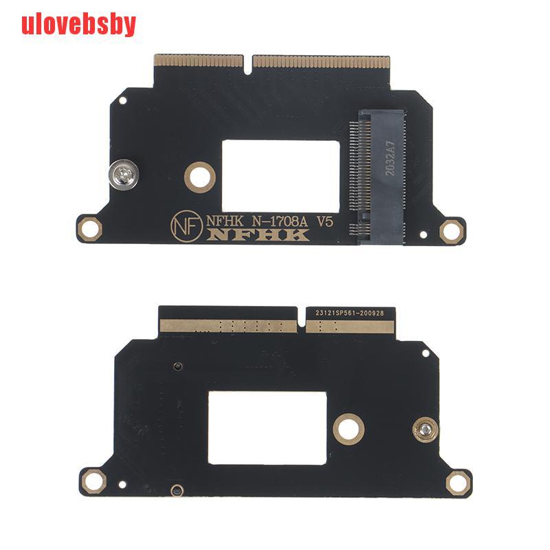 [ulovebsby]NVMe M.2 NGFF SSD for 2016-2017 13" MacBook Pro A1708 Adapter card