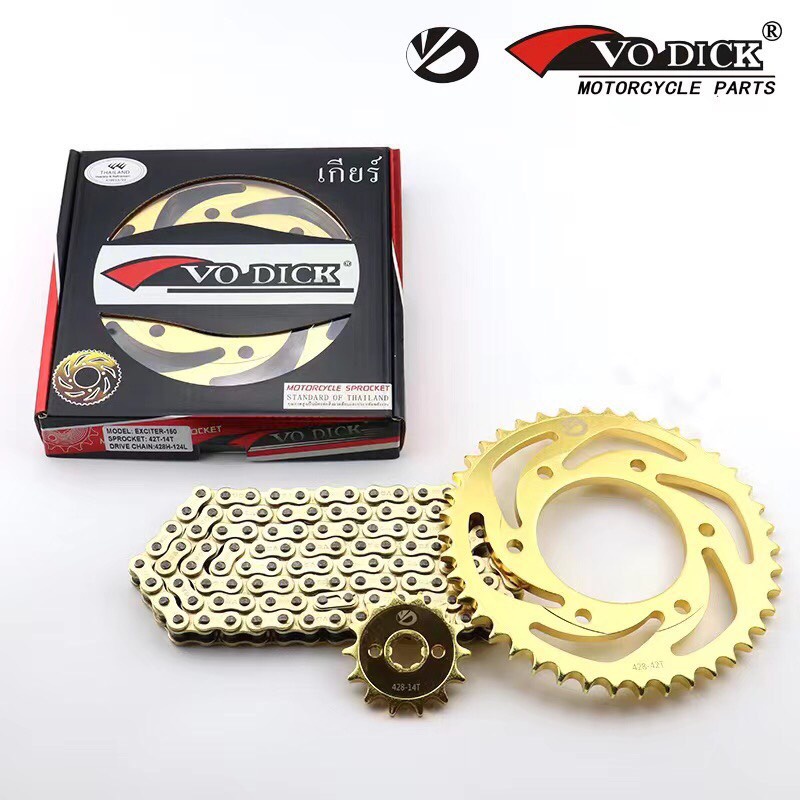 Bộ nhông sên winner,winer x 150 thái vàng