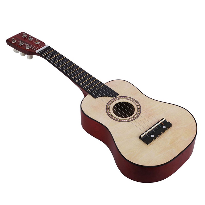 25 Inch Basswood Acoustic Guitar 6 Strings Small Mini Guitar