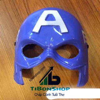 Mặt Nạ hóa trang Halloween-Mặt Nạ siêu nhân captain america