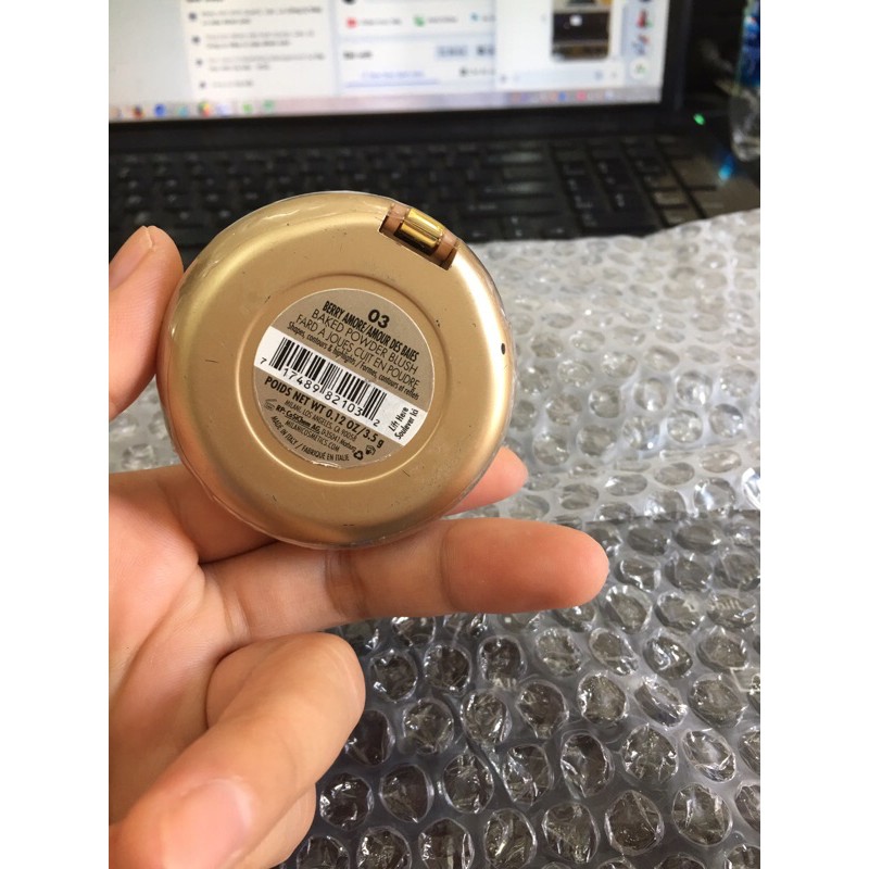 Thanh lý má hồng Milani tone 03 berry amore Ý