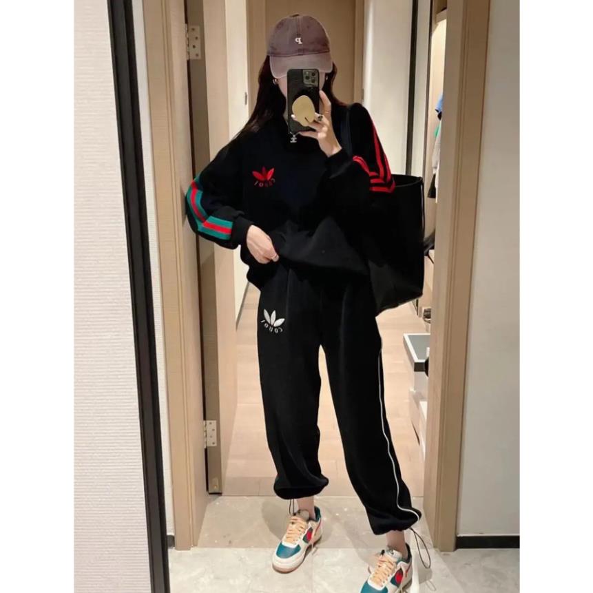 [ 𝐅𝐑𝐄𝐄 𝐒𝐇𝐈𝐏 ] BỘ THỂ THAO SỌC 3 LÁ CHỮ SIÊU CHẤT