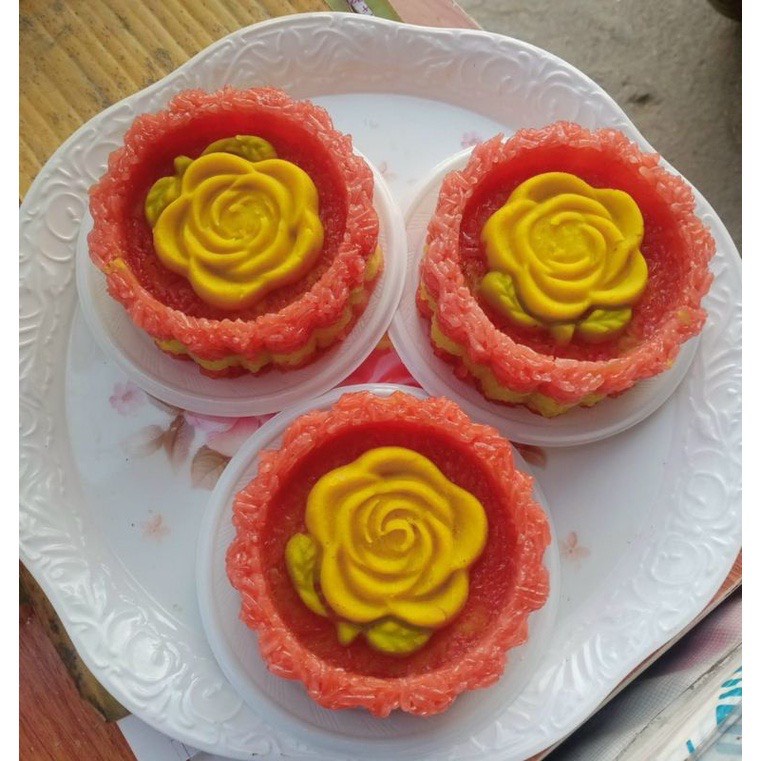 Khuôn Nhận Xôi, Cơm Bông Sen, Bông Hồng, Phước Lộc Thọ