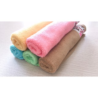 Khăn mặt sợi tre cao cấp, mềm mại, thấm hút tốt