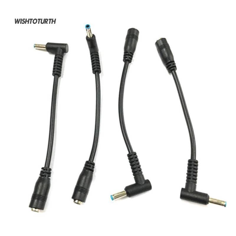 Dây Cáp Sạc Chuyển Đổi WT 5.5X2.1 mm Sang 4.5X3.0 mm DC Cho Máy Tính HP Dell