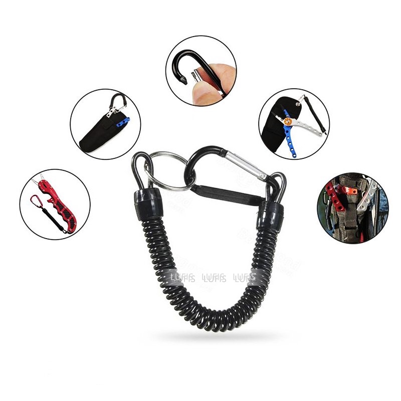Dây móc cài lò xo bằng nhôm dành cho câu cá