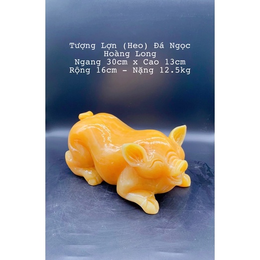 Tượng Con Lợn, Con Heo Đá Ngọc Hoàng Long Phong Thuỷ