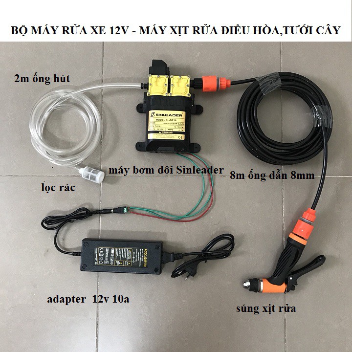 MÁY RỬA XE 12V