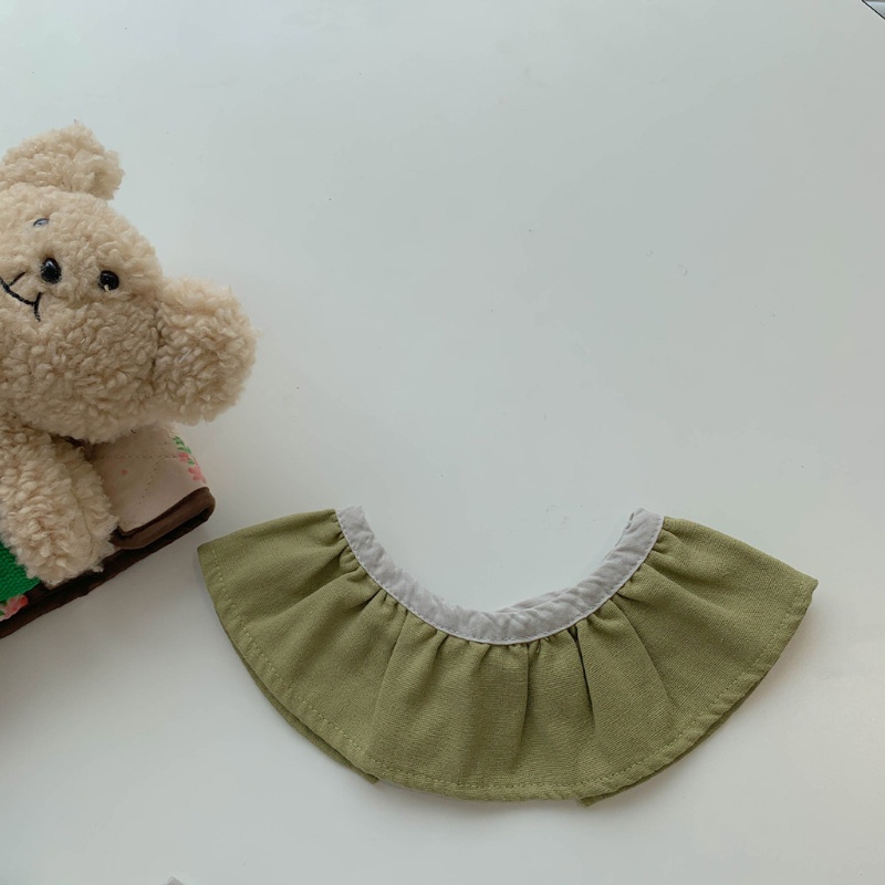 Yếm Cổ Giả Vải Cotton Mềm Mại Dùng Trang Trí Cho Bé