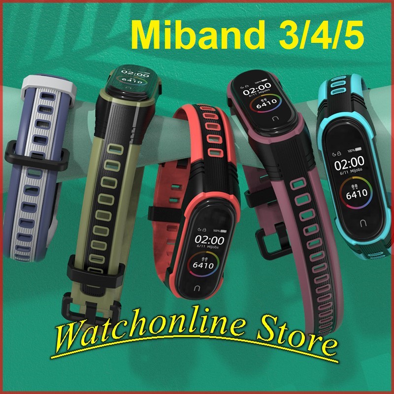 Dây đeo thay thế Mijobs dành cho Xiaomi Miband 3/4/5