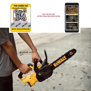 Máy cưa xích dùng pin 20V Dewalt DCCS620 (HÀNG CHÍNH HÃNG BẢO HÀNH 1 NĂM )