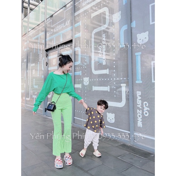 SET JUM SỌC LOE KÈM KHOÁC
