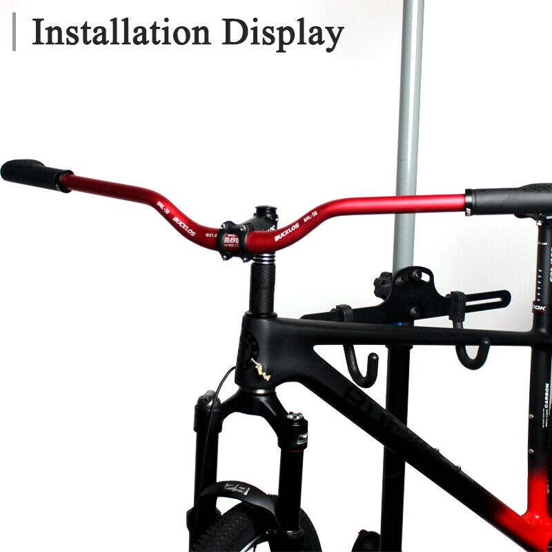 Xe đạp leo núi BUCKLOS Tay lái 31,8mm BMX Nhôm 720 / 780mm Riser Bar Phụ tùng xe đạp