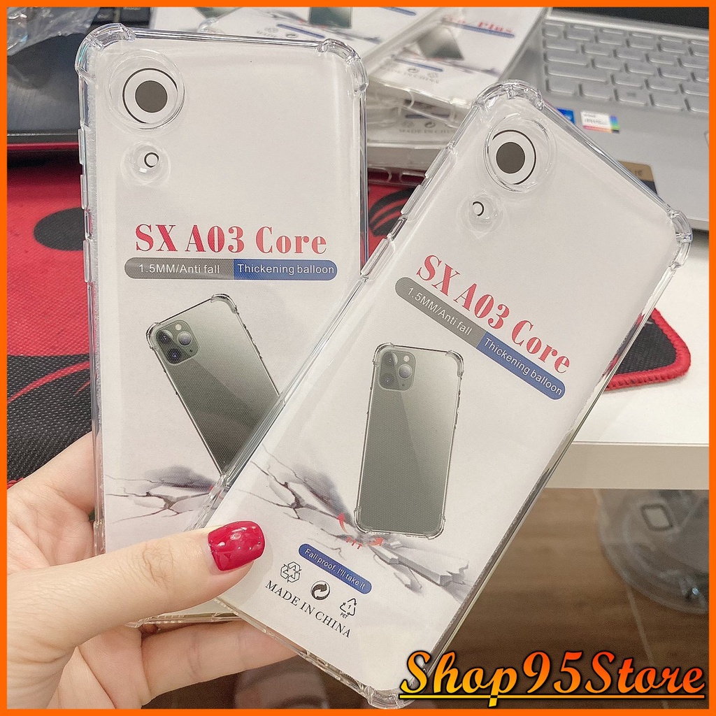Ốp lưng Chống va đập SamSung Galaxy A03 Core S22 S21 FE S22 A03S A22 A12 A72 A32 dẻo chống sốc 4 góc