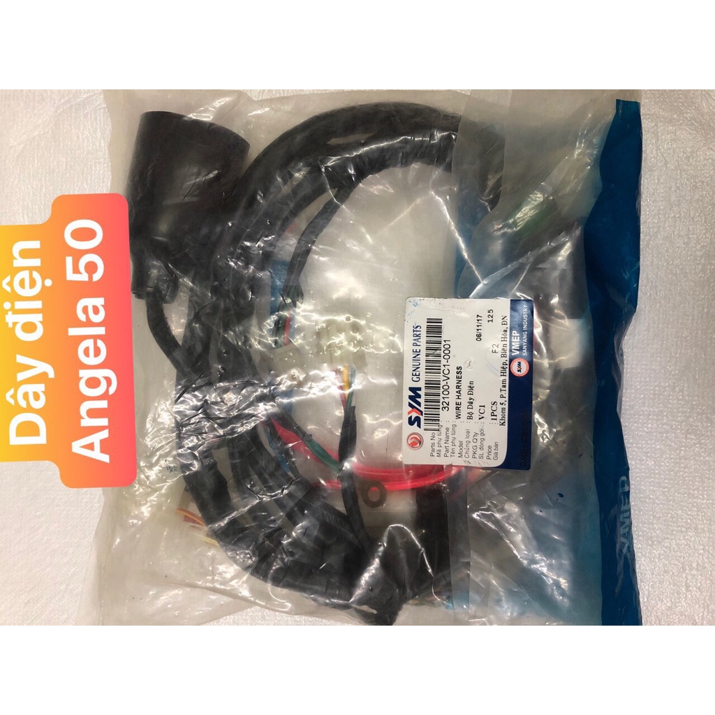 Dây điện xe Angela 50cc