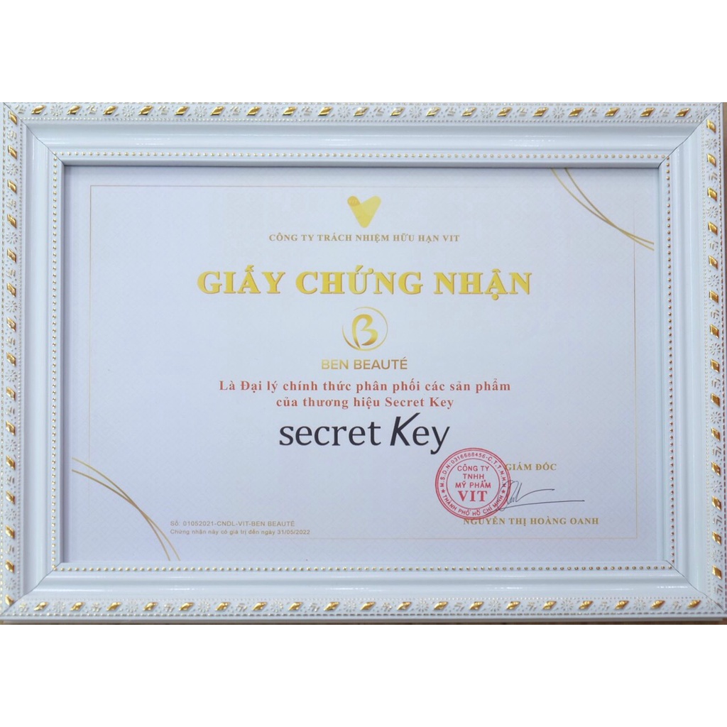 Son Dưỡng Môi Secret Key Sweet Glam Tint Glow (3,5g)