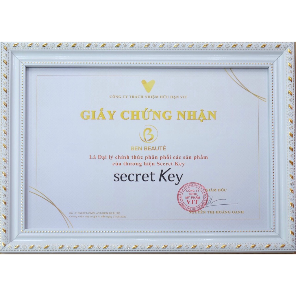 Kem Dưỡng Trắng Da Snow White Milky Lotion Secret Key 120g